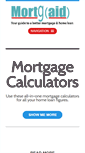 Mobile Screenshot of mortgaid.com